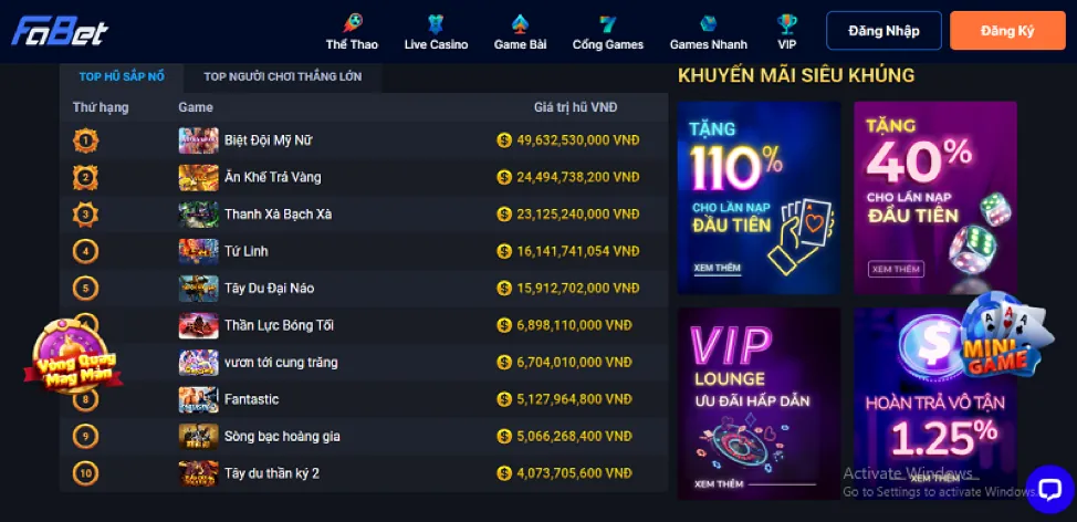 Ưu đãi độc quyền VL88 Login